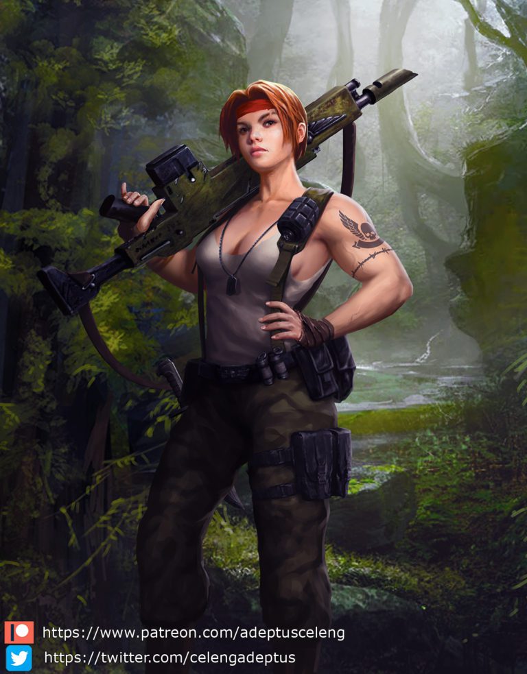 Catachan Jungle Fighter by Yosafat Bayupratama 