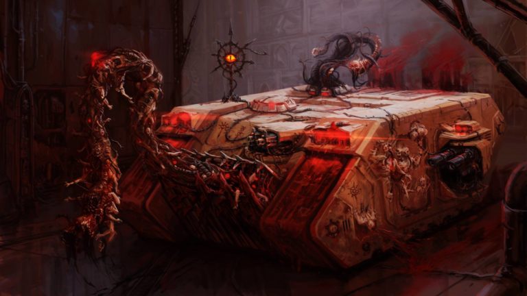 Chaos Possessed Land Raider by Gabriel Bulik 
