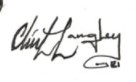 Clint Langley Signature