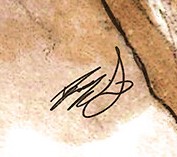 Dane Larocque  Signature