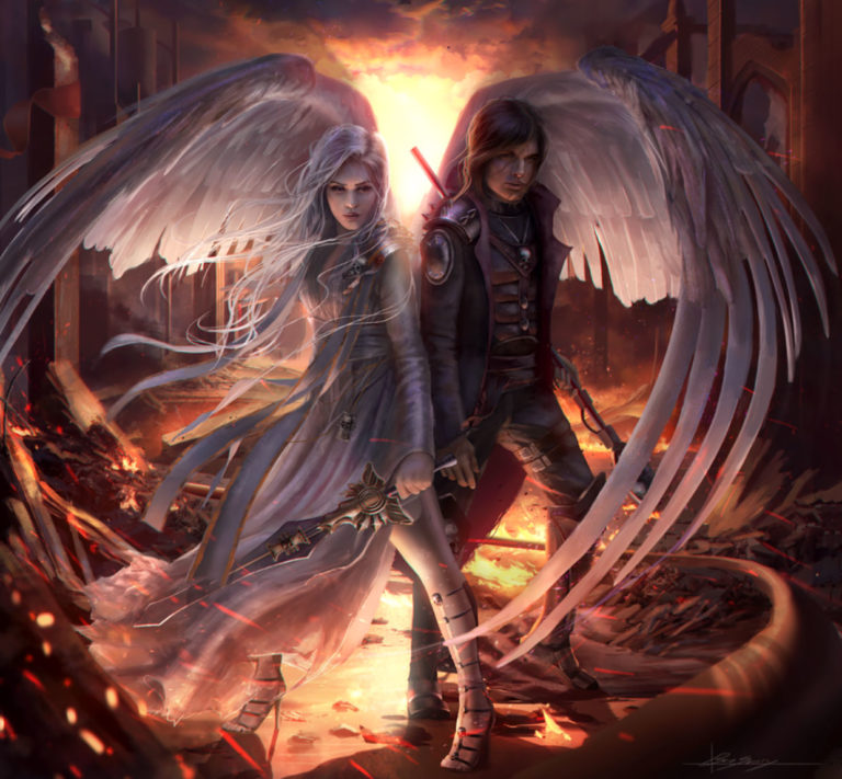 Darius and Zayel by Ben Savory 