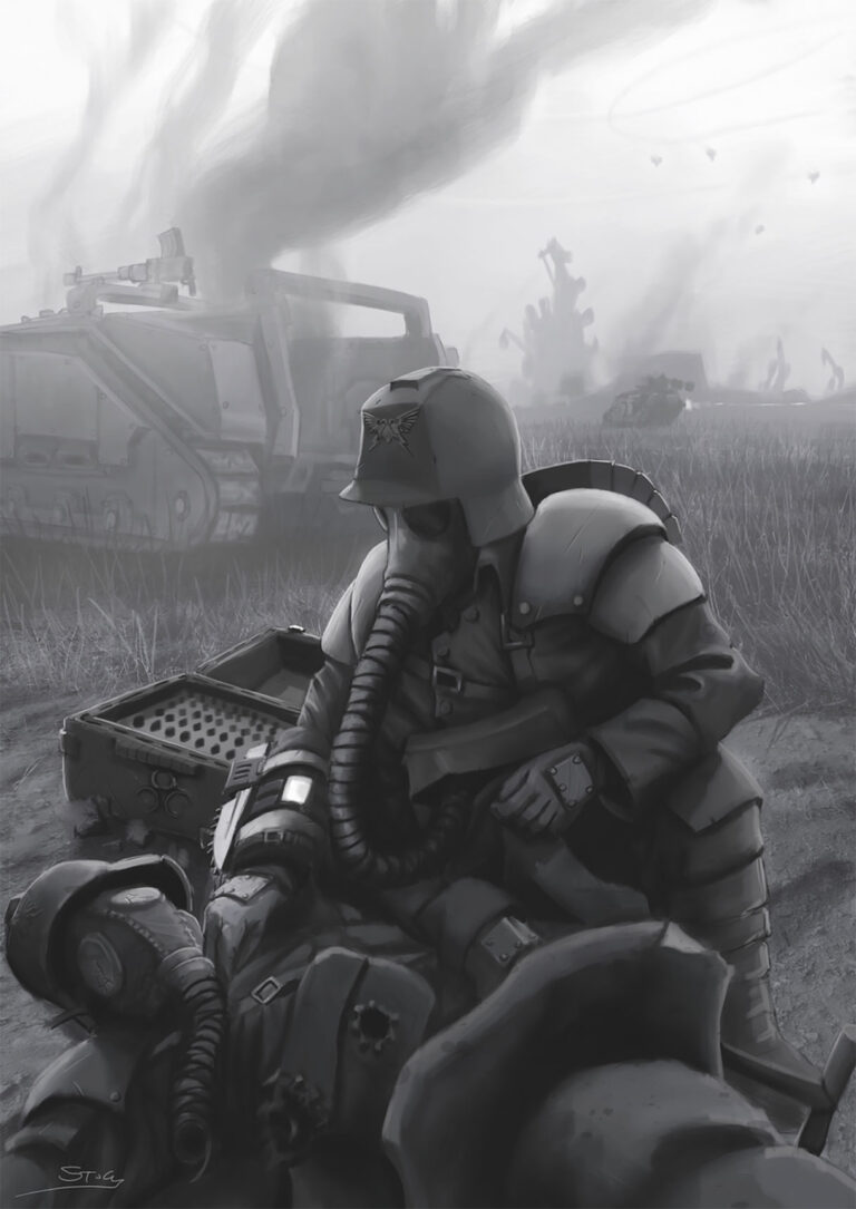 Death Korps of Krieg Medic by Peter Laycock 