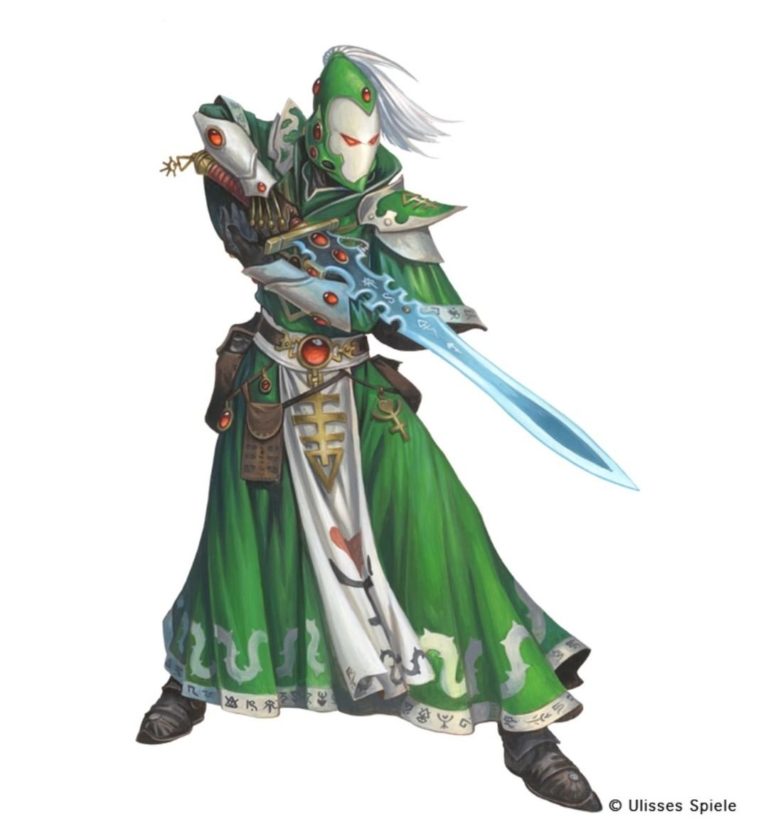 Eldar Warlock by Florian Stitz 