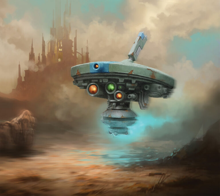 Exploratory Drone by Andrius Anezin