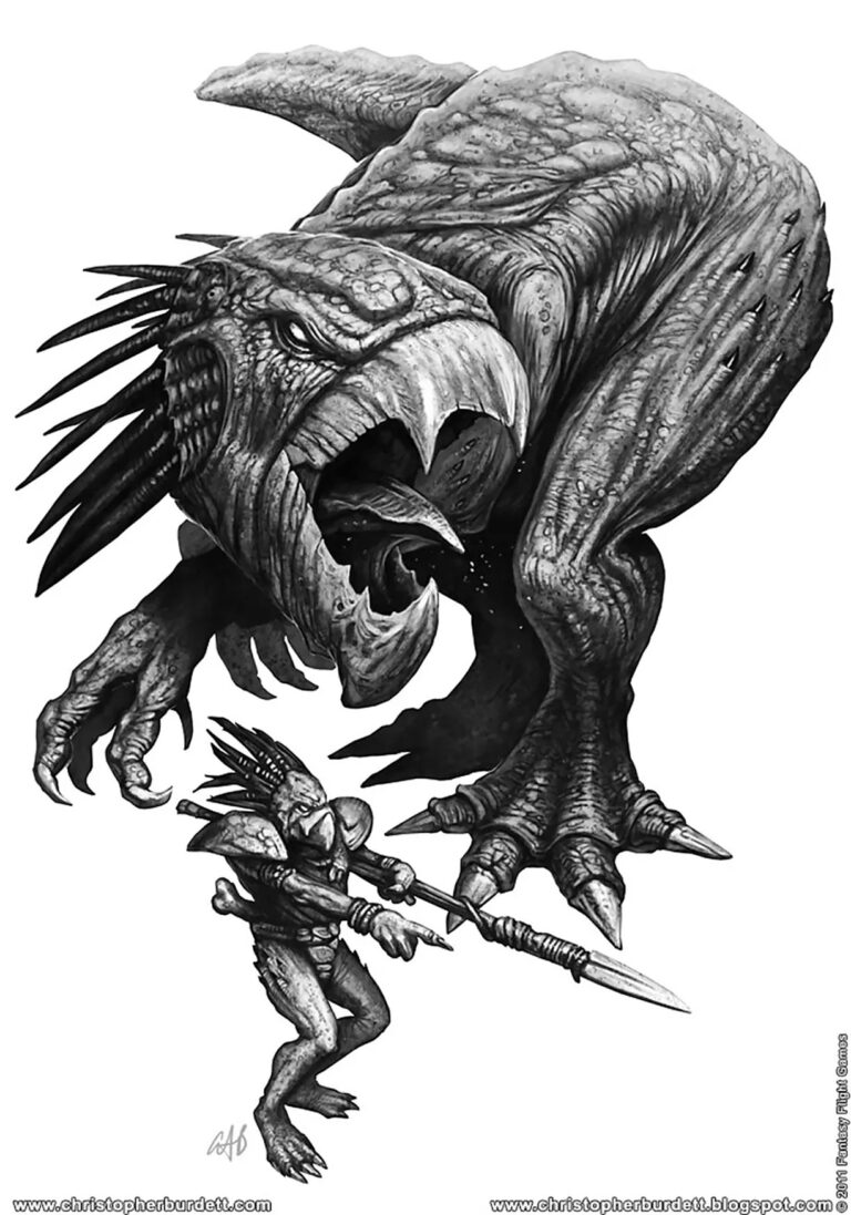 Great Knarloc by Christopher Burdett 
