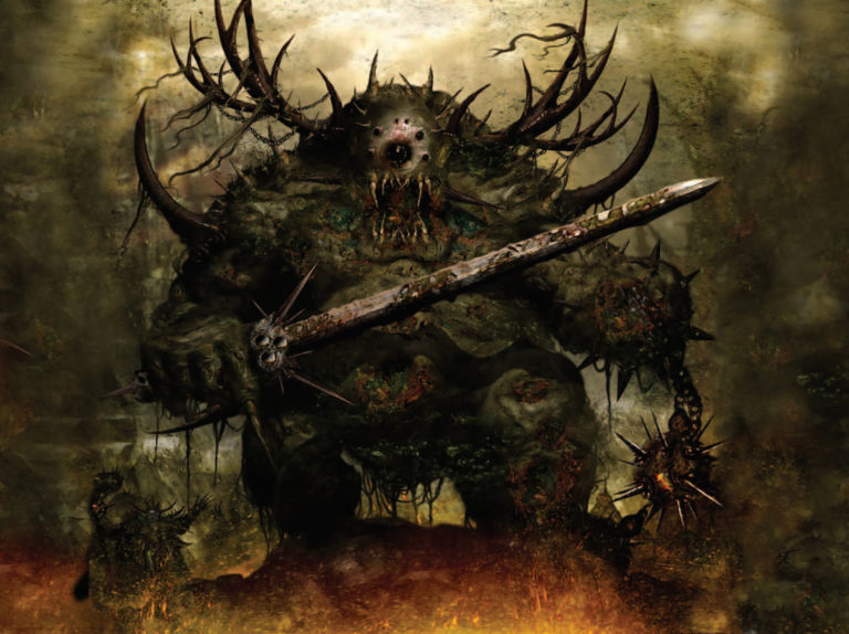 Great Unclean One by Clint Langley