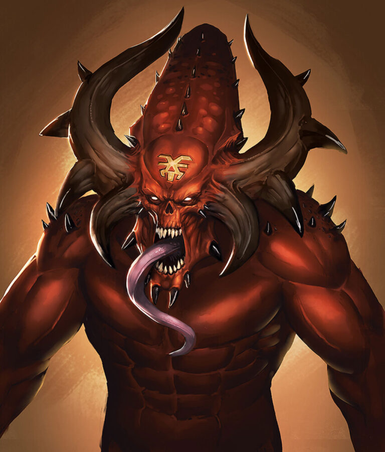 Herald of Khorne by Ruben Perez Gonzalez 
