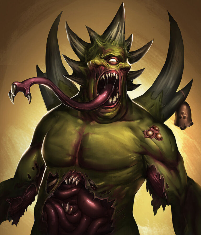 Herald of Nurgle by Ruben Perez Gonzalez 