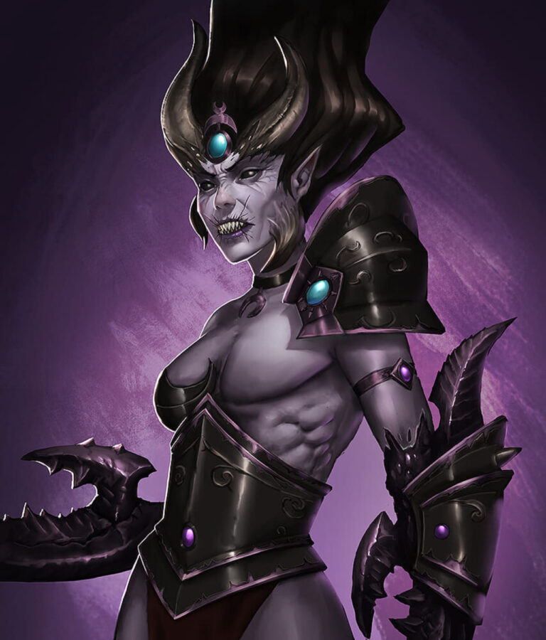 Herald of Slaanesh by Ruben Perez Gonzalez 