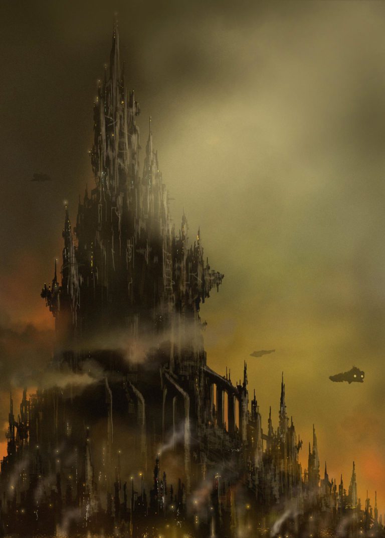 Hive City Spires by Pete Ashford 