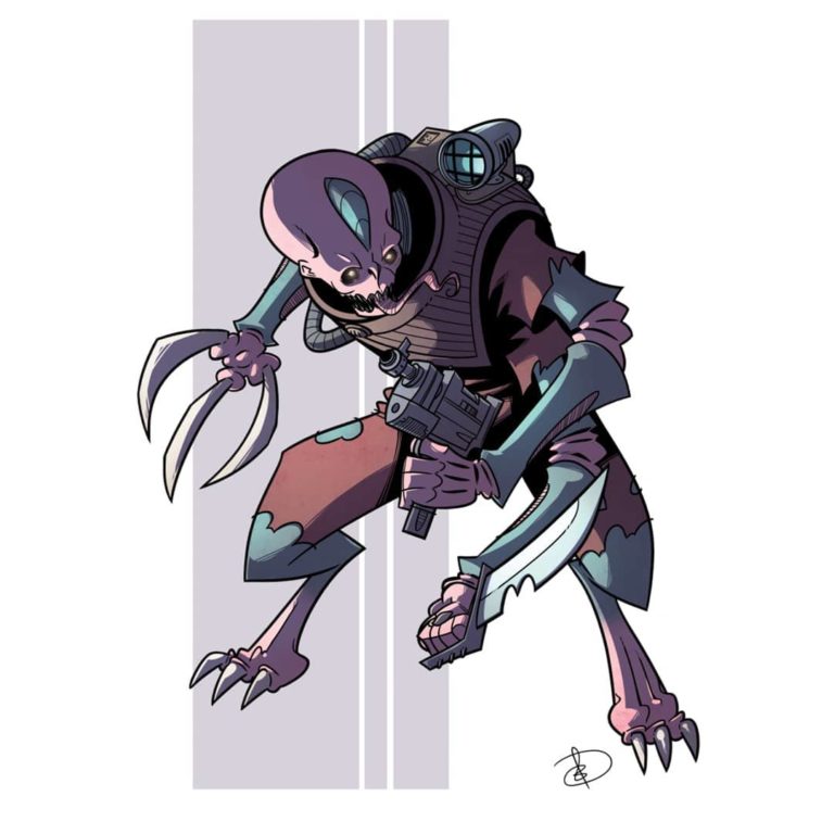 Genestealer Hybrid by Dan Boultwood 