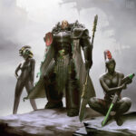 Inquisitor Sigmus with the Assassins by Elijah ArhPriest (Elijah Gurenko | Ilya Gurenko | arhpriest)