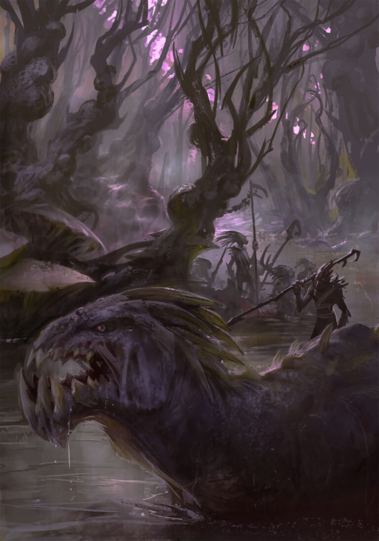Kroot Hunting Party by Chase Toole 