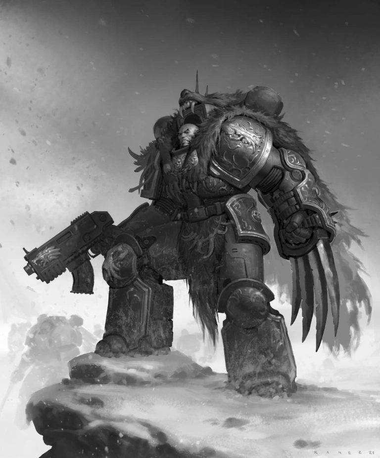 Space Wolf by Saeed Ramez 