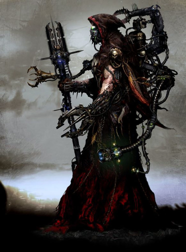 Tech Priest by Clint Langley