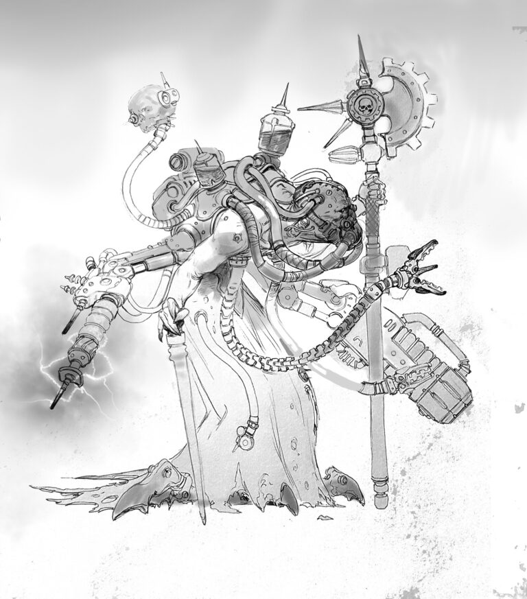 Tech-Priest by Saeed Ramez 