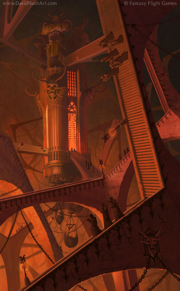 Khorne Temple by David Auden Nash 