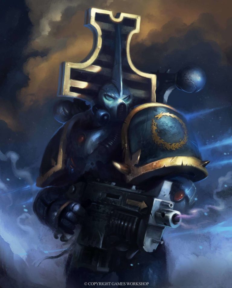 Thousand Sons Rubric Marine by Dave Greco 