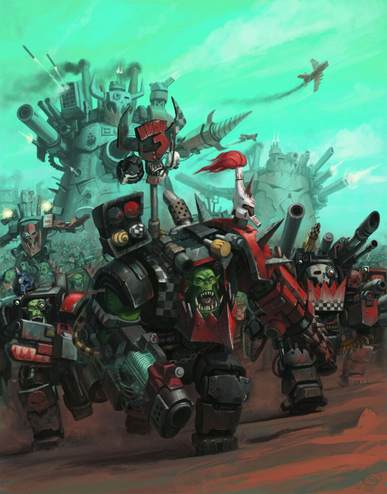 Tip of the WAAAAAGH! by David Moser 