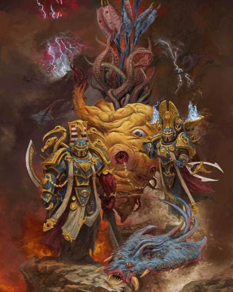 Tzeentch Calls by Harry Osborn 