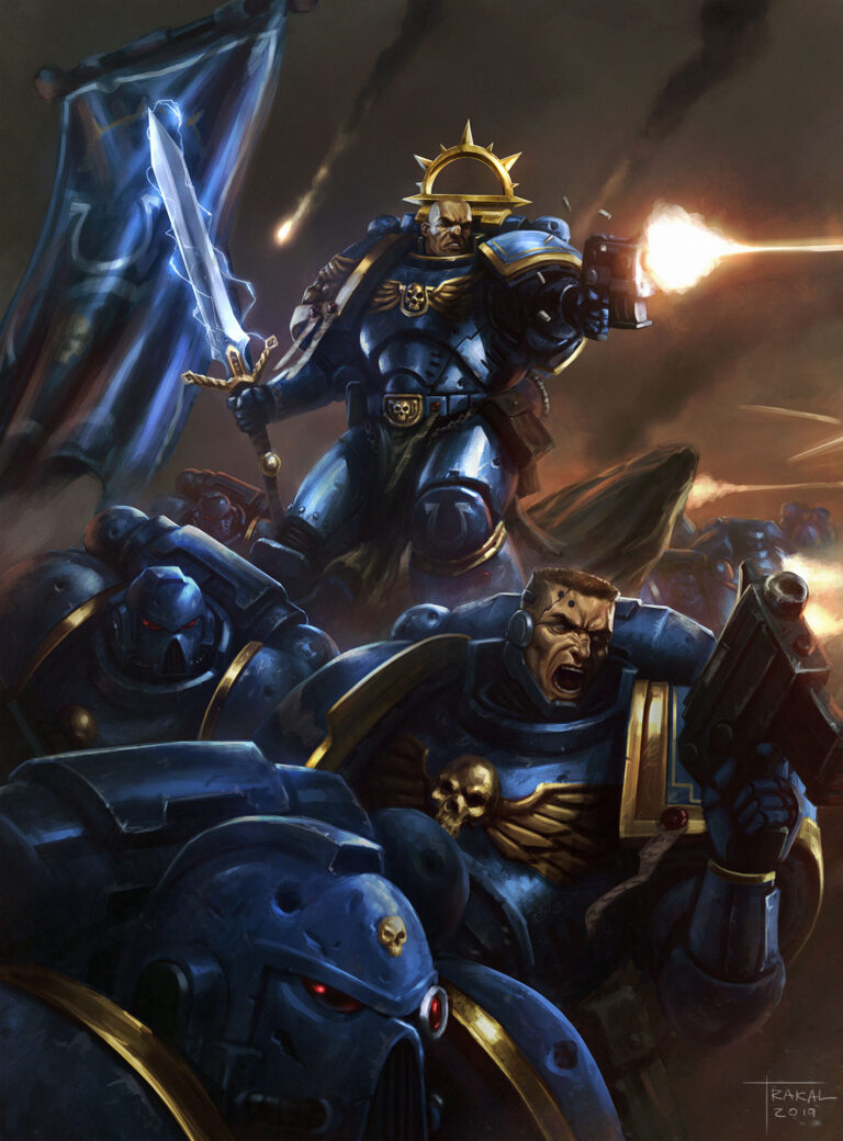 Ultramarines! by Salvador Trakal 