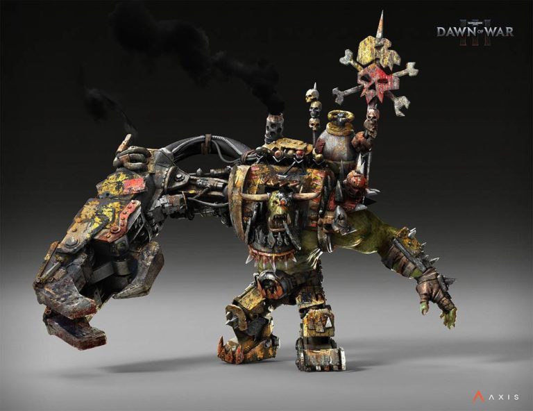 Ork Warboss by Giorgio Grecu 
