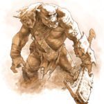 Ork Beast Snagga by Dane Larocque (larocque3d)