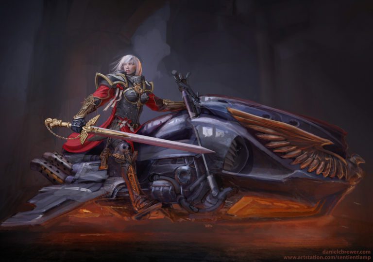 Adepta Sororitas by Daniel Brewer
