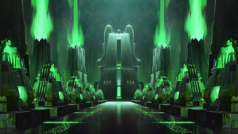 Necron Tomb by Edouard Boccard
