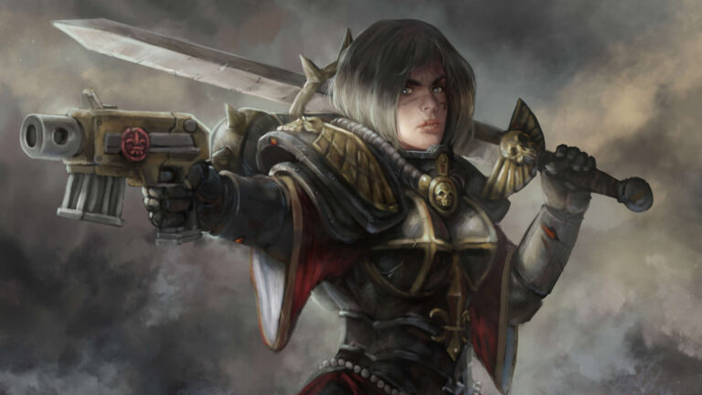Adepta Sororitas by Frost Llamzon 