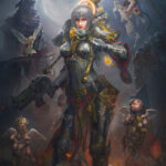 Adepta Sororitas by Golden Peach Chen (Chenart12 | Chen Chen | cc_golden_peach)