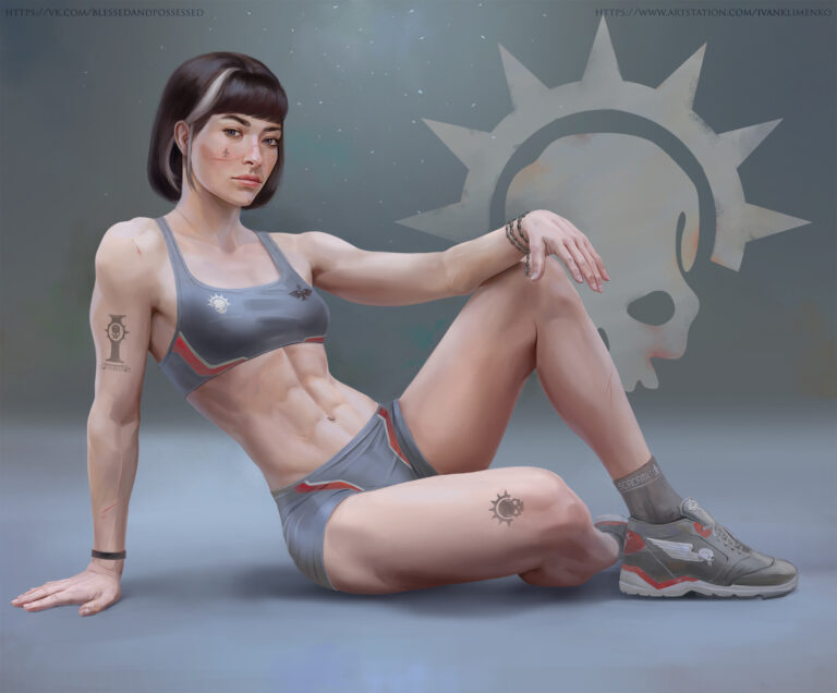 Adepta Sororitas Workout by Ivan Klimenko 