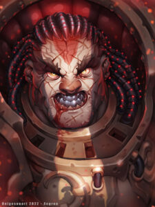 Angron by Johannes Helgeson 