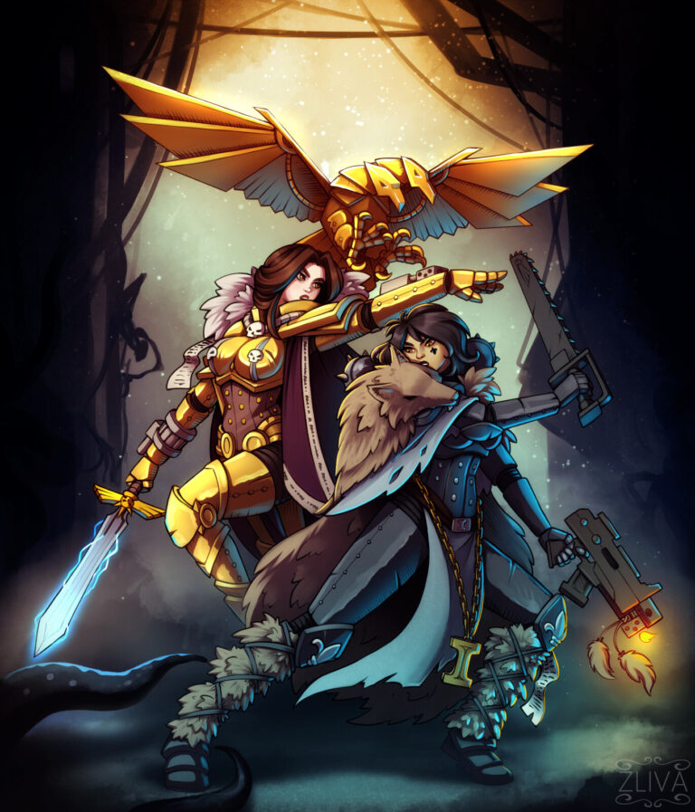 Cleaning the Underhive by Tamara Husarieva 