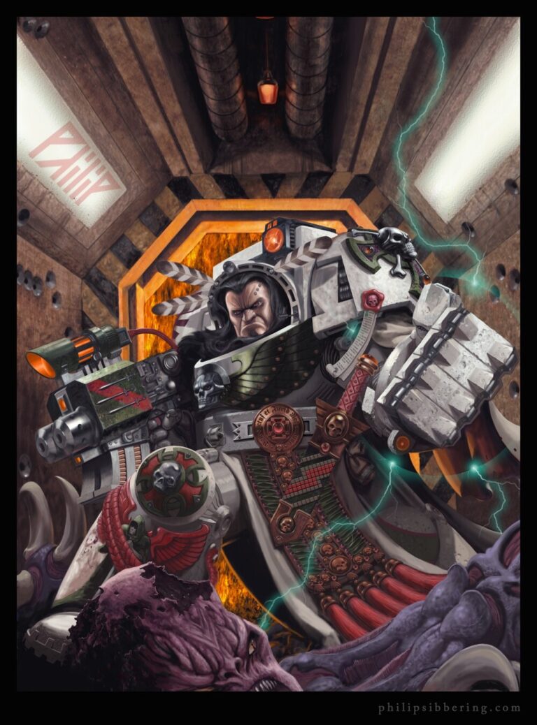 Dark Angel Terminator by Philip Sibbering 