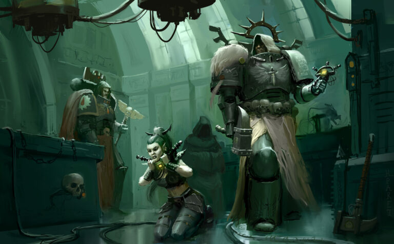 Drukhari put to “The Question” by Martin Paret Drukhari put to “The Question” by Martin Paret