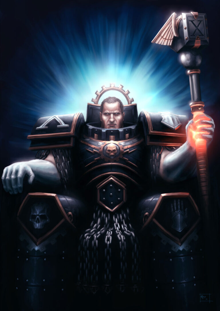 Ferrus Observes The Gardinaal by Alex McClelland 
