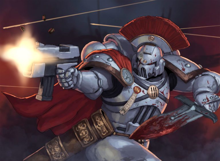 Garviel Loken by Redus The Riot Act 