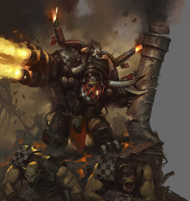 Ghazghkull Thraka by Jaime Martinez 