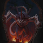 Hive Tyrant by Bartosz Winkler (bartosz_zwany_winklerem)