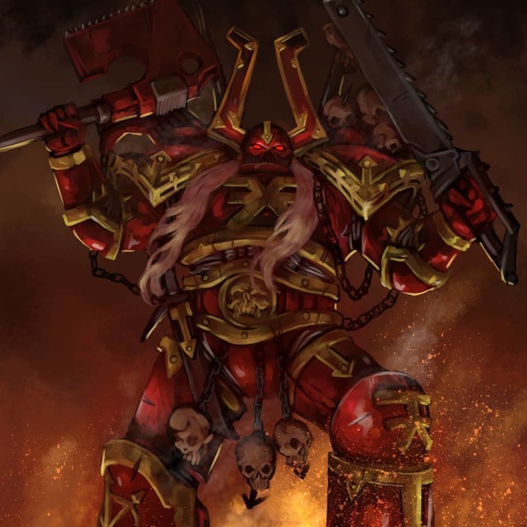 Khorne Berzerker by Frost Llamzon 