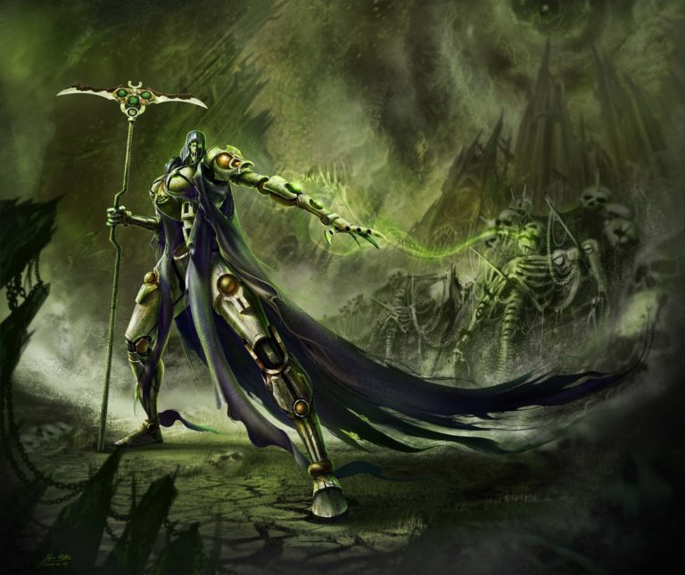Necro Cyborg Grim Reaper by Yugin Maffioli 