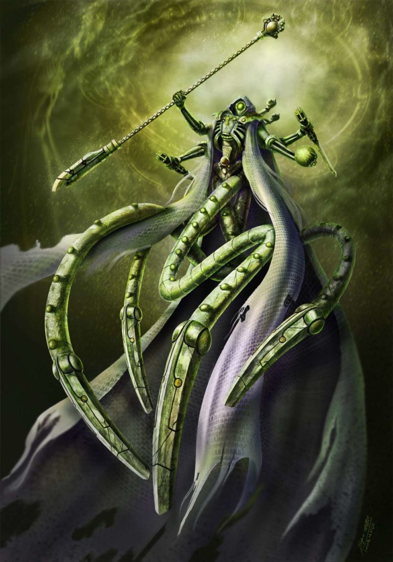 Necrocyborg Awaken Lord by Yugin Maffioli 