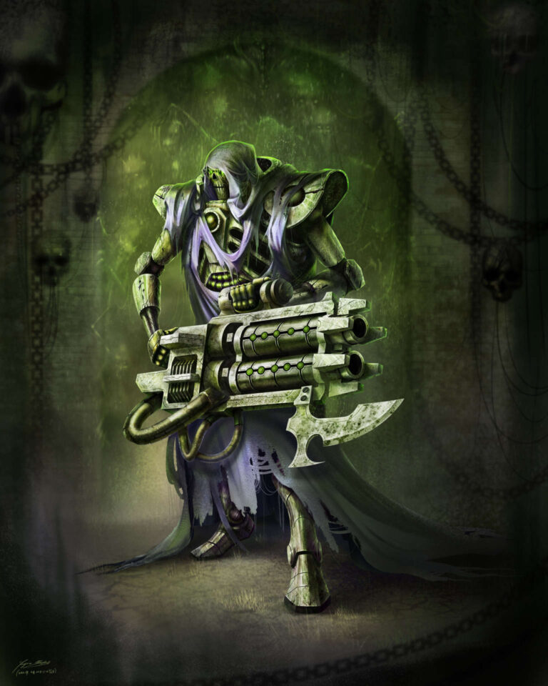 Necrocyborg Immortal by Yugin Maffioli 