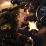 Ork vs Ultramarine by Jorge Momparler (jorgemomparler)