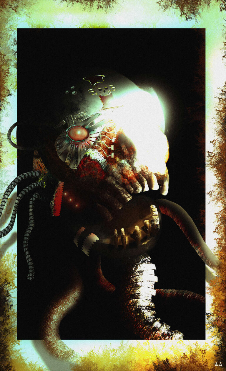 Servitor Skull by Atom Gate