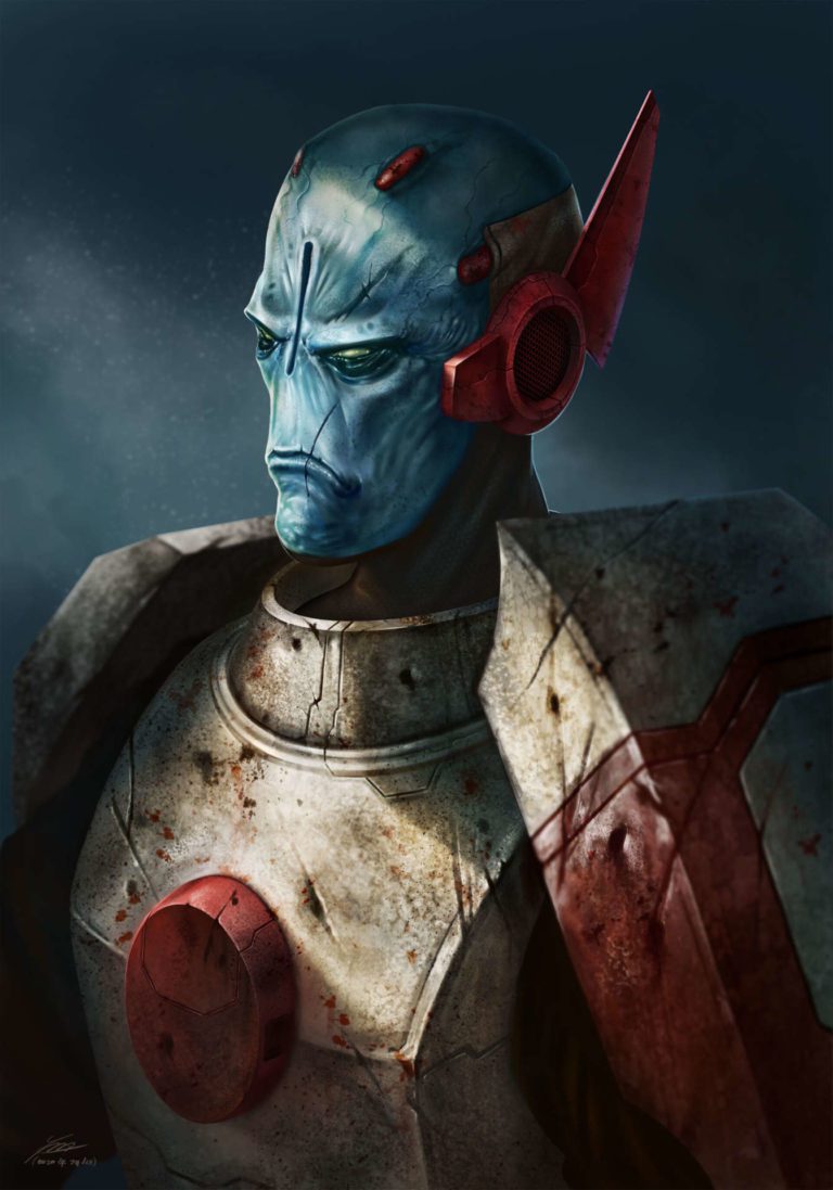 T’au Portrait by Yugin Maffioli 