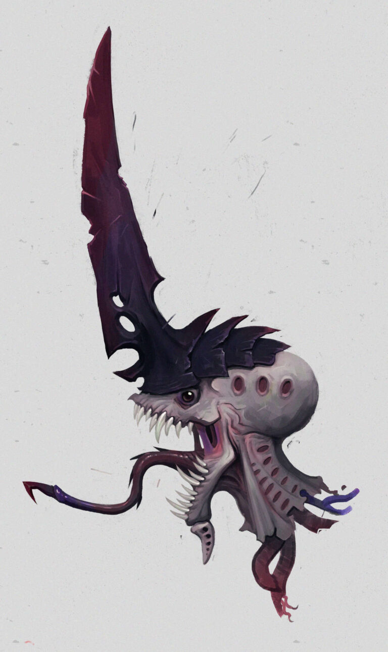 Tyranid Specimen by Bartosz Winkler 