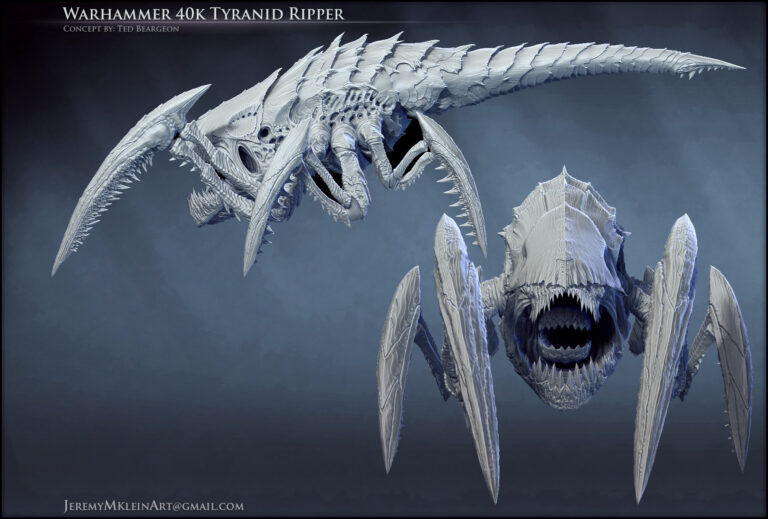 Tyranid Ripper by Jeremy Klein 