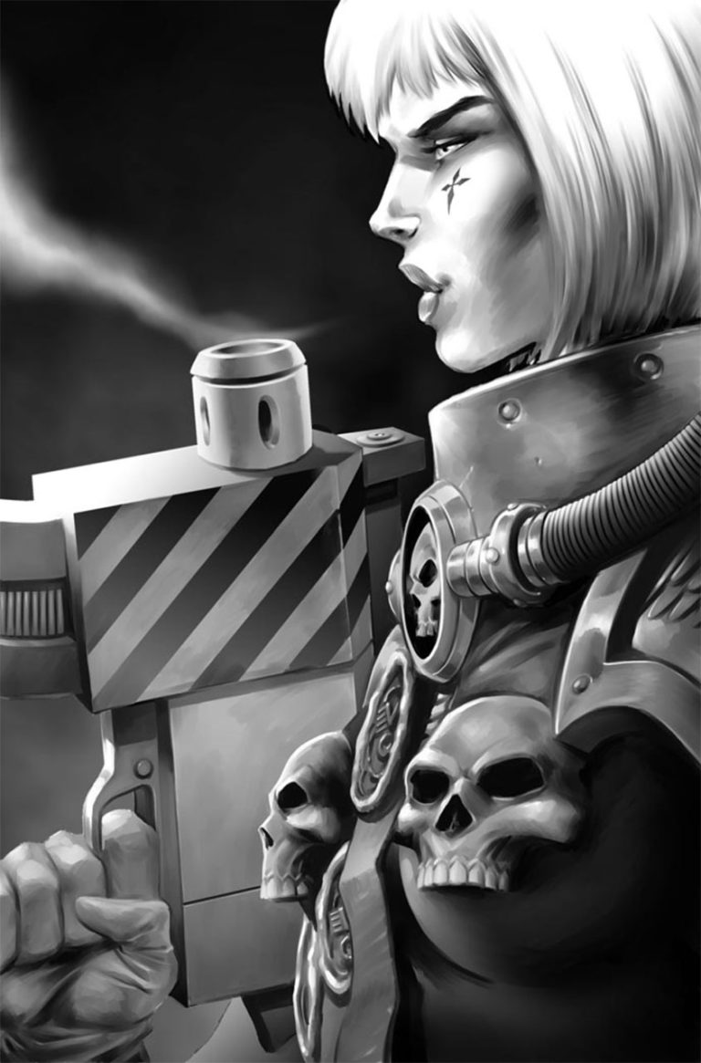 Warhammer Greyscale by Jeremy Roberts 